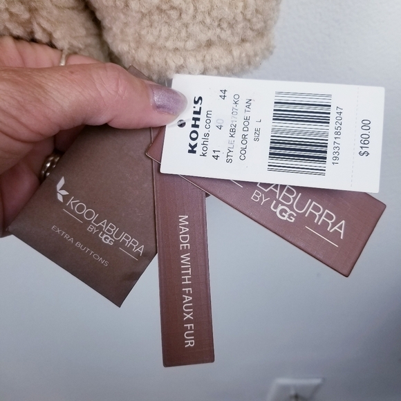 Koolaburra by Ugg Tan Sherpa Jacket NWT - Picture 4 of 14